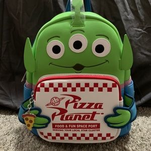 NWT Loungefly Pizza Planet Alien